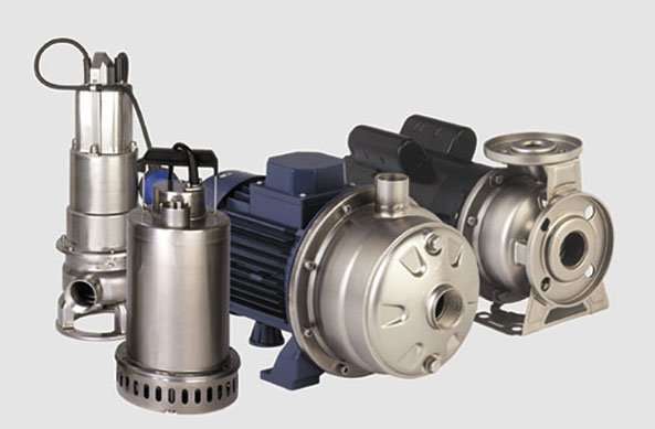 SS K-Series Submersible & End-Suction Centrifugal Pumps